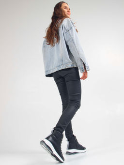 Ботинки 311.AVATARbl. Черный макс/Байка