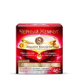 ЧЕРН.ЖЕМЧУГ 46+ д/лица крем Дневн. бан.50мл