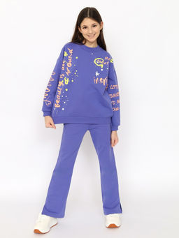 CRB wear/CSJG 63758-44-394 Джемпер для девочки,фиолетовый/Ex.Cherubino фото 4
