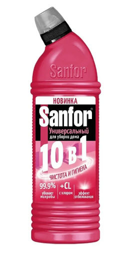 SANFOR Универсал ср-во санитарно-гигиеническое 750мл Ультра Блеск Чистота и гигиена