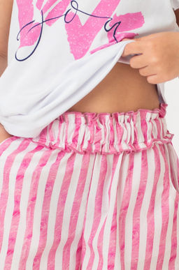 Летний хлопковый костюм с лайкрой для девочки Bonito  фото 14