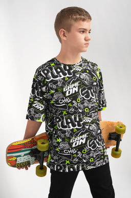 Детская футболка оверсайз Happyfox