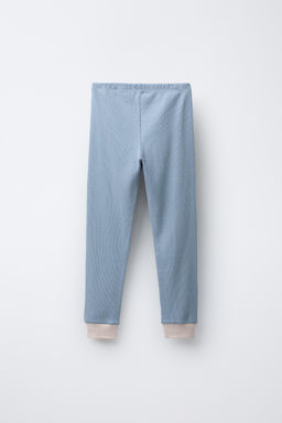 6-14 YEARS/CONTRAST RIBBED PYJAMAS - Zara фото 5