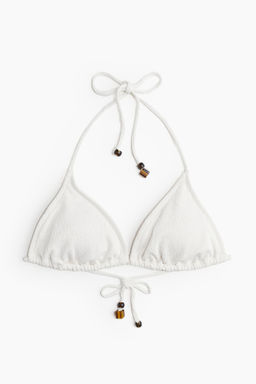 Top de bikini de tri?ngulo con relleno
