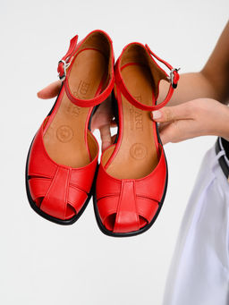 Босоножки 5033.23663bl. Красные