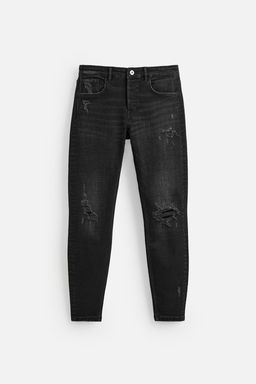 RIPPED SKINNY FIT JEANS - Zara фото 37