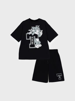 12531029 Комплект для мальчиков: фуфайка (футболка), шорты