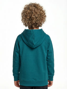 Джемпер худи (104-122см) 22-6284 хаки - Mini maxi фото 7