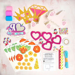 Набор для творчества Моя вечеринка. Мы единороги, в пакете