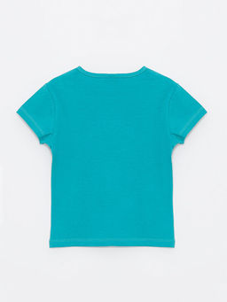 Bisiklet Yaka K?sa Kollu Bask?l? Erkek Bebek ?ortlu Pijama Tak?m? - Waikiki фото 3