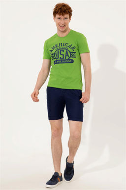 U. S. Polo Assn Мужская футболка Apple Green с круглым вырезом - U.s. polo assn фото 10