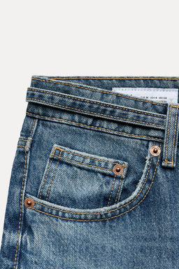 MID-RISE TAILORED BALLOON JEANS - Zara фото 9
