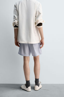 STRIPED BERMUDA SHORTS LIMITED EDITION - Zara фото 4