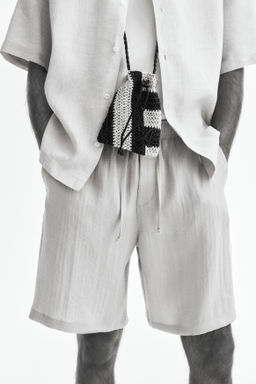 Pantal?n corto Loose Fit - H&m фото 7