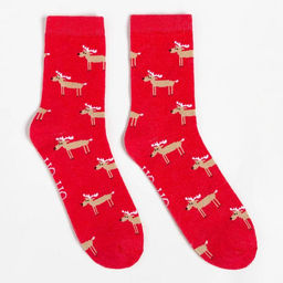 Новогодний подарочный набор KAFTAN New Year, носки р-р 36-39 (23-25 см), маска  фото 16