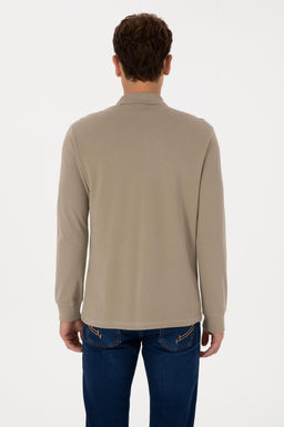 Erkek A__k Haki Basic Sweatshirt - U.s. polo assn фото 5