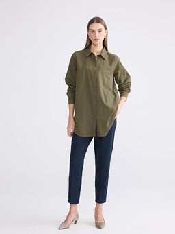 Regular Fit Kad?n G?mlek Tunik