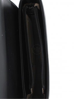 Сумка женская искусственная кожа DJ-СМ 7382-BLACK, 1отд, плечевой ремень, черный SALE 263903 - Adelia фото 7
