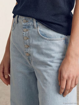 Wideleg Kad?n Jean Pantolon