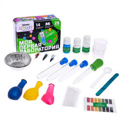 Набор для опытов Моя первая лаборатория, цвет зелёный - Эврики фото 2