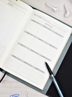 Ежедневник-органайзер недатированный ESCALADA, А5+, 120 л., арт. 63923/ 10 КРАСТ ЗЕЛЁНЫЙ  фото 23