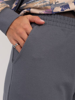 Костюм женский футер с лайкрой ДОРИС СЕРЫЙ - Domtrik Домашний трикотаж фото 12