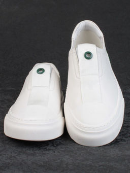 03-0121-01 WHITE Полуботинки спортивные мужские (натуральная кожа) - Фабричный китай фото 6