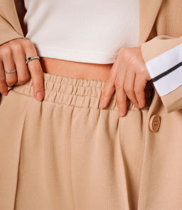 Костюм #ОКТ205001, бежевый