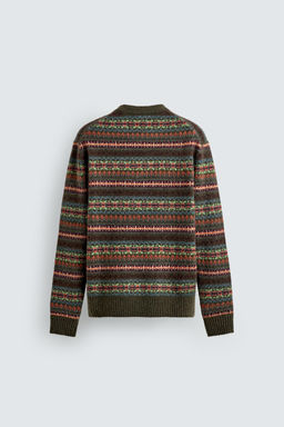 GEOMETRIC JACQUARD JUMPER