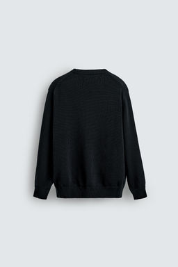 REGULAR FIT COTTON SWEATER - Zara фото 8