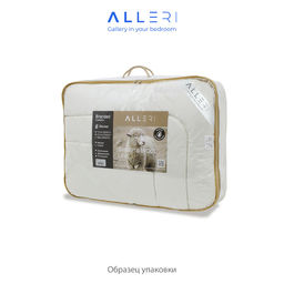 Одеяло Овечья шерсть (Тик), Демисезонное, 350 гр/м2 1,5-сп. - Alleri фото 2
