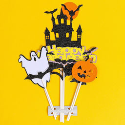 Топперы для торта «Страшилки», в наборе 7 шт.