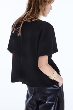 Top con botonadura frontal - H&m фото 3