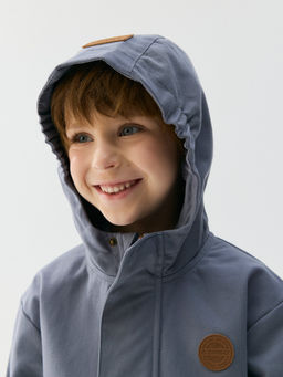 Ветровка хлопковая Графит - Bungly фото 5