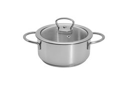 Кастрюля-сотейник Кулинария, 16 см, 1,4 л, крышка стеклянная