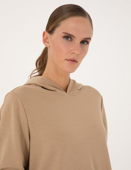 Bej Oversize Sweatshirt - Pierre cardin фото 2