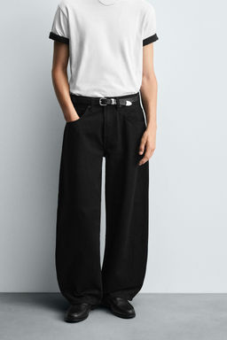 JEANS BALLOON FIT / Negro - Zara фото 2