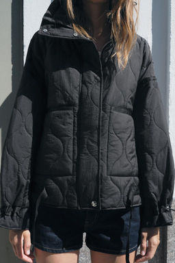 WATER-REPELLENT PADDED JACKET ZW COLLECTION - Zara фото 19