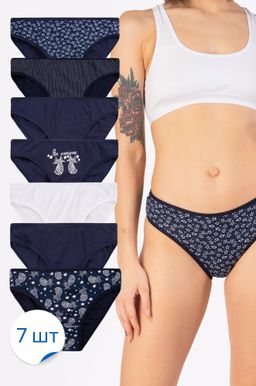 Женские трусы-слипы 7шт. Nicoletta