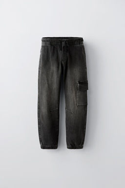 CARGO JOGGER JEANS - Zara фото 4