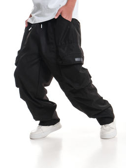 Брюки карго 33-91232 черный - Mini maxi фото 4