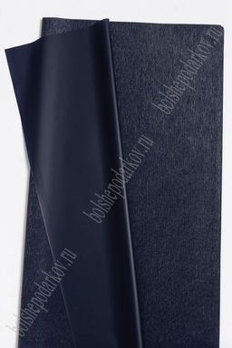 Пленка перламутровая для цветов 58*58 см (20 шт) SF-4324, темно-синий №15