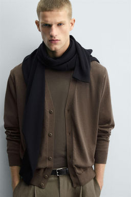 LIGHTWEIGHT TEXTURED CARDIGAN - Zara фото 5