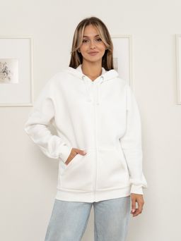 Толстовка футер 3х нитка с начесом.арт.286-28,молочная