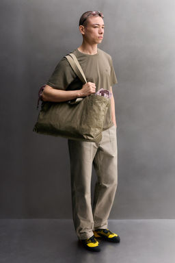 BOLSA TOTE / Gris topo