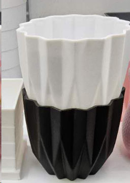 Кашпо пластик 9,5х8,3 см / S-913 /уп 396/