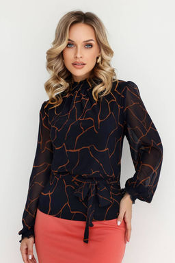 Блузка женская 3187/02/Синий - Rise фото 3