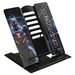 Подставка для книг и учебников Феникс+, арт.69352/ 24 ОГНЕННЫЙ РОБОТ (19x20x15.5 см, окрашенный чёрн