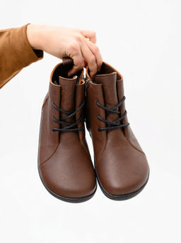 Ботинки женские демисезонные 352.NATAbl.Светло-коричневая оттима/Шерсть