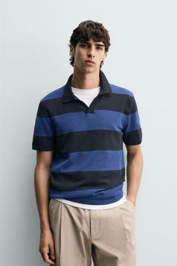 POLO PUNTO JACQUARD RAYAS / rayas - Zara фото 2